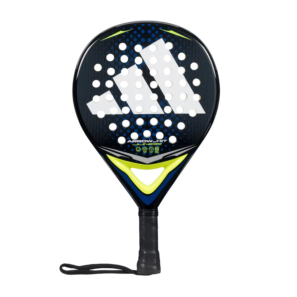 Adidas Arrow Hit Junior White/Blue 2026 - Pala de Pádel